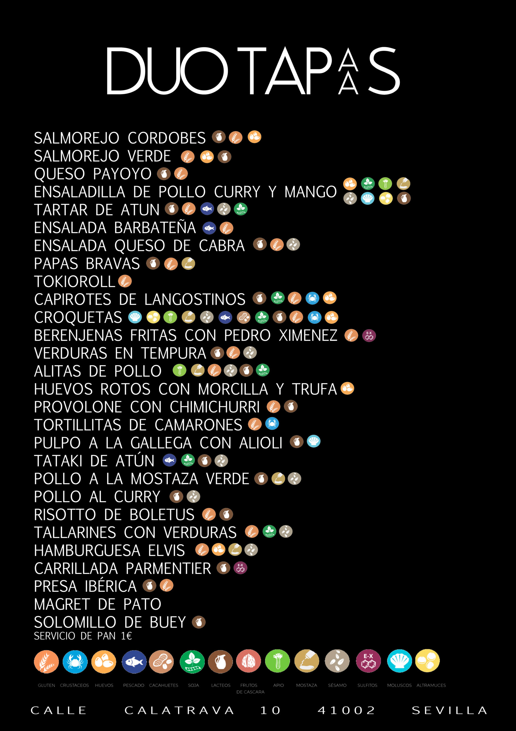 CARTA DUO ALERGENOS 623